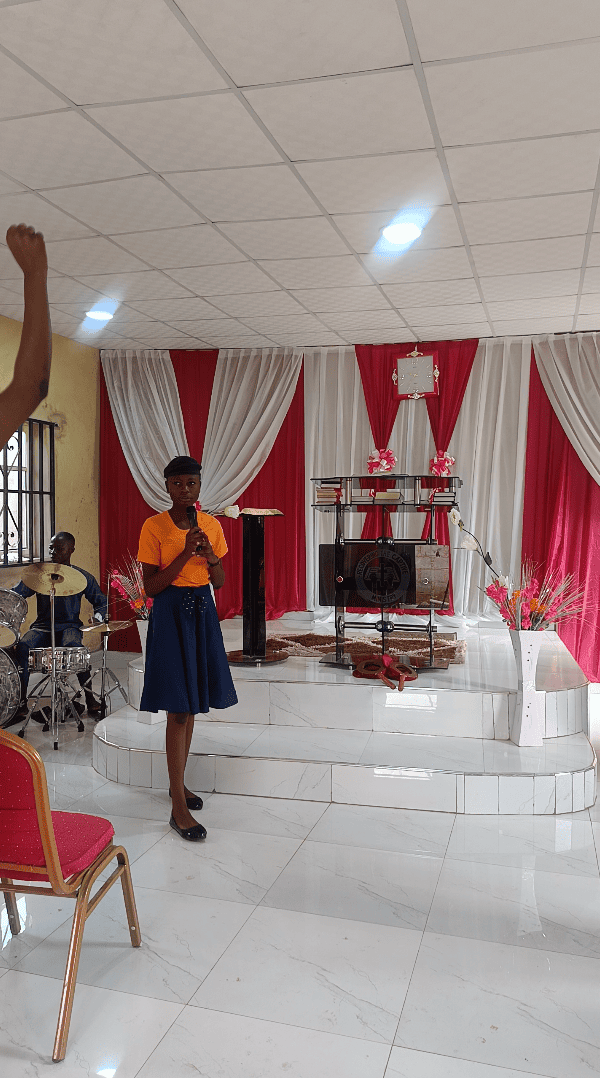 Intercessory prayer session